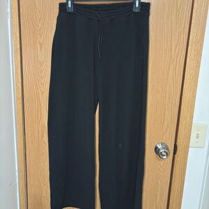Gilly Hicks Black Ribbed Sweats